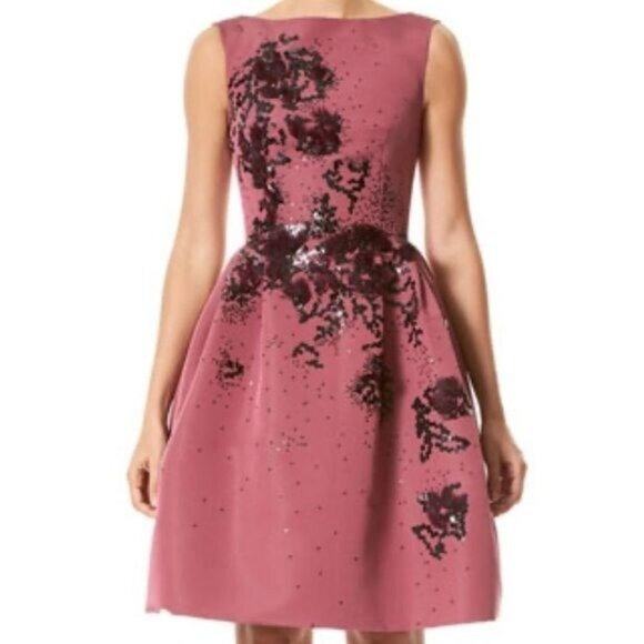 Carolina Herrera Embroidered dress size 4 New - Picture 6 of 14